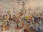 russell flint, cecilia in piccadilly circus, 