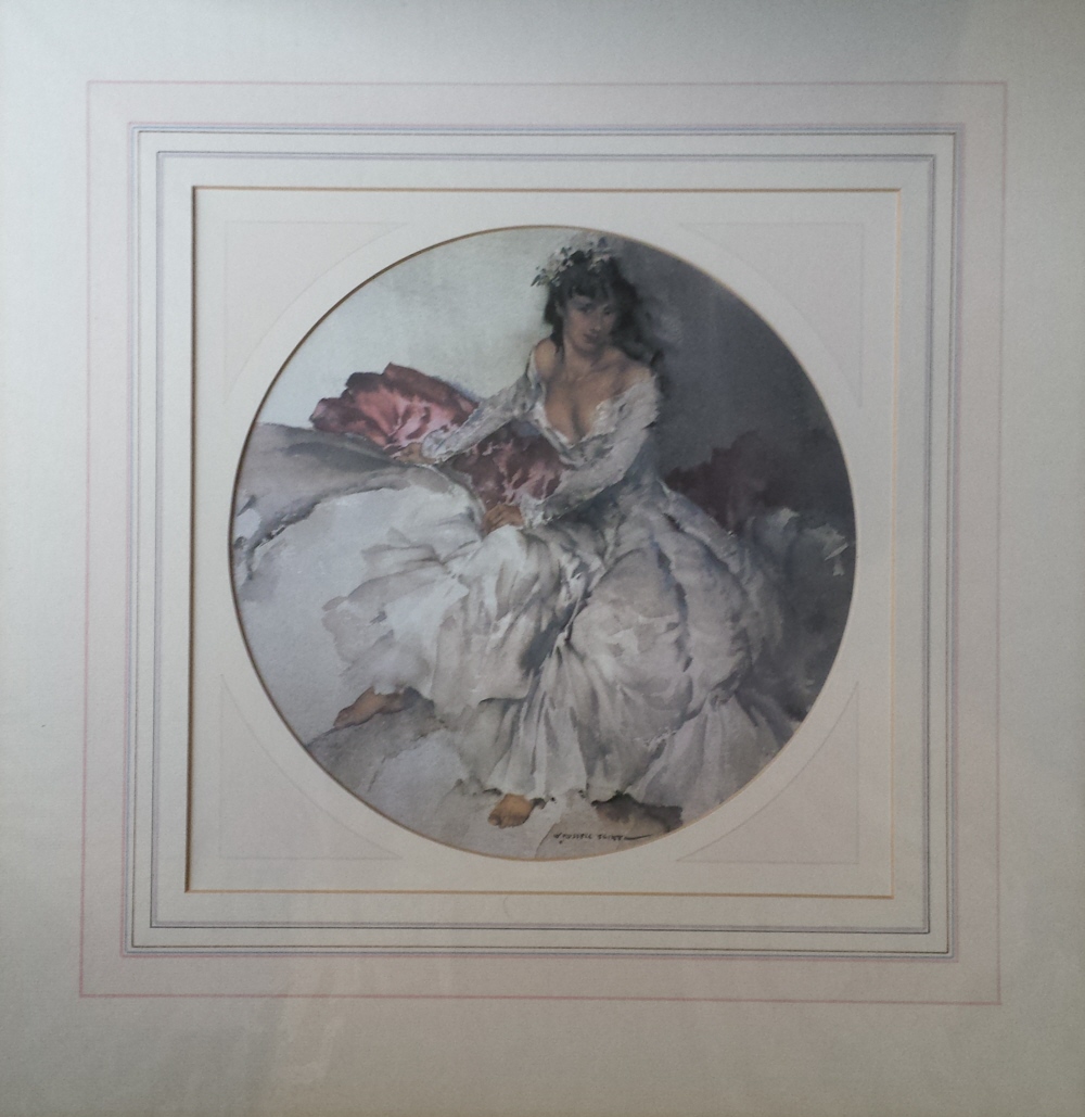 Sir William Russell Flint, Fiametta, Print, Limited Edition