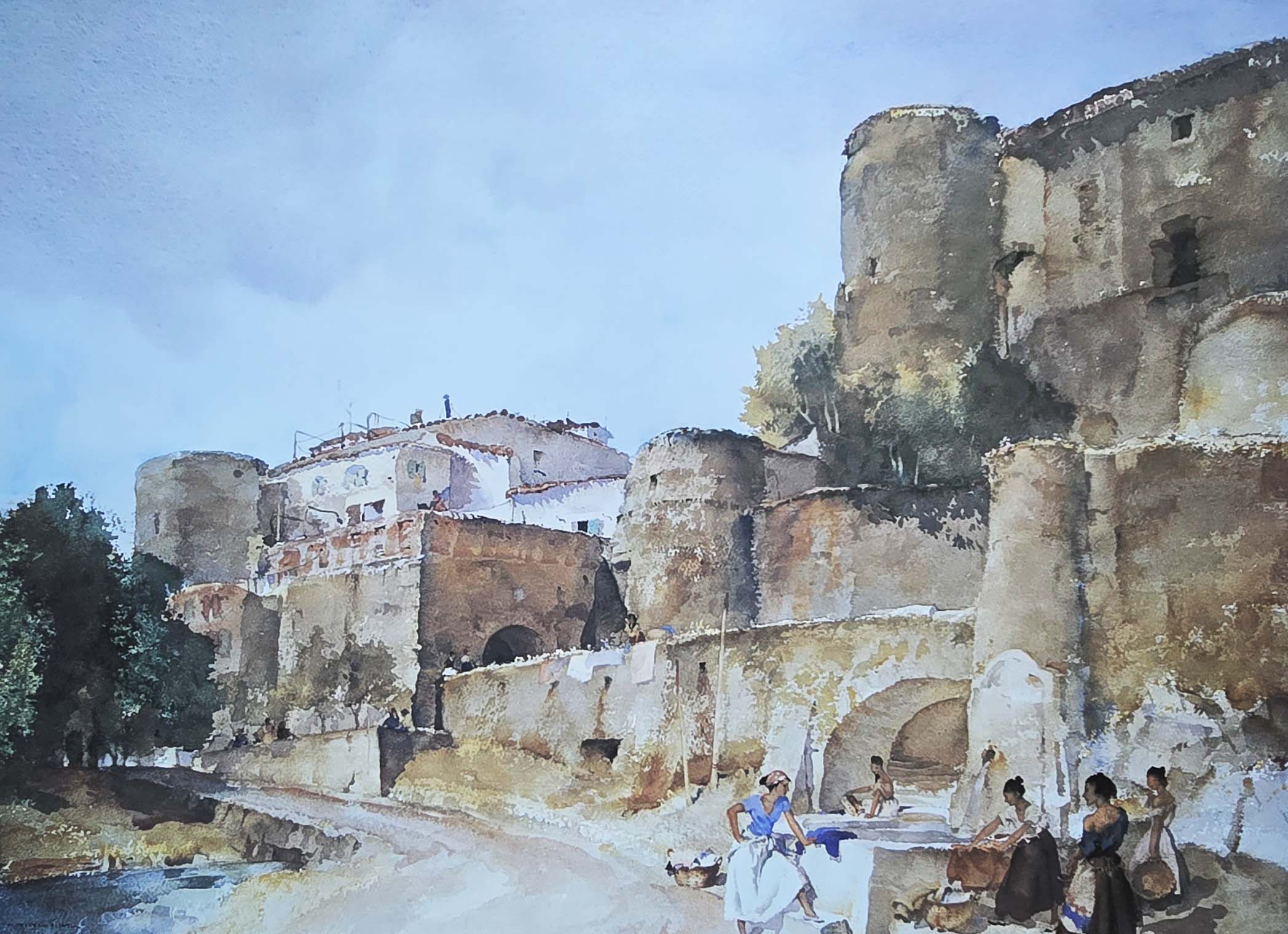 limited edition print, Gossipers at Le Castellet, sir william russell flint