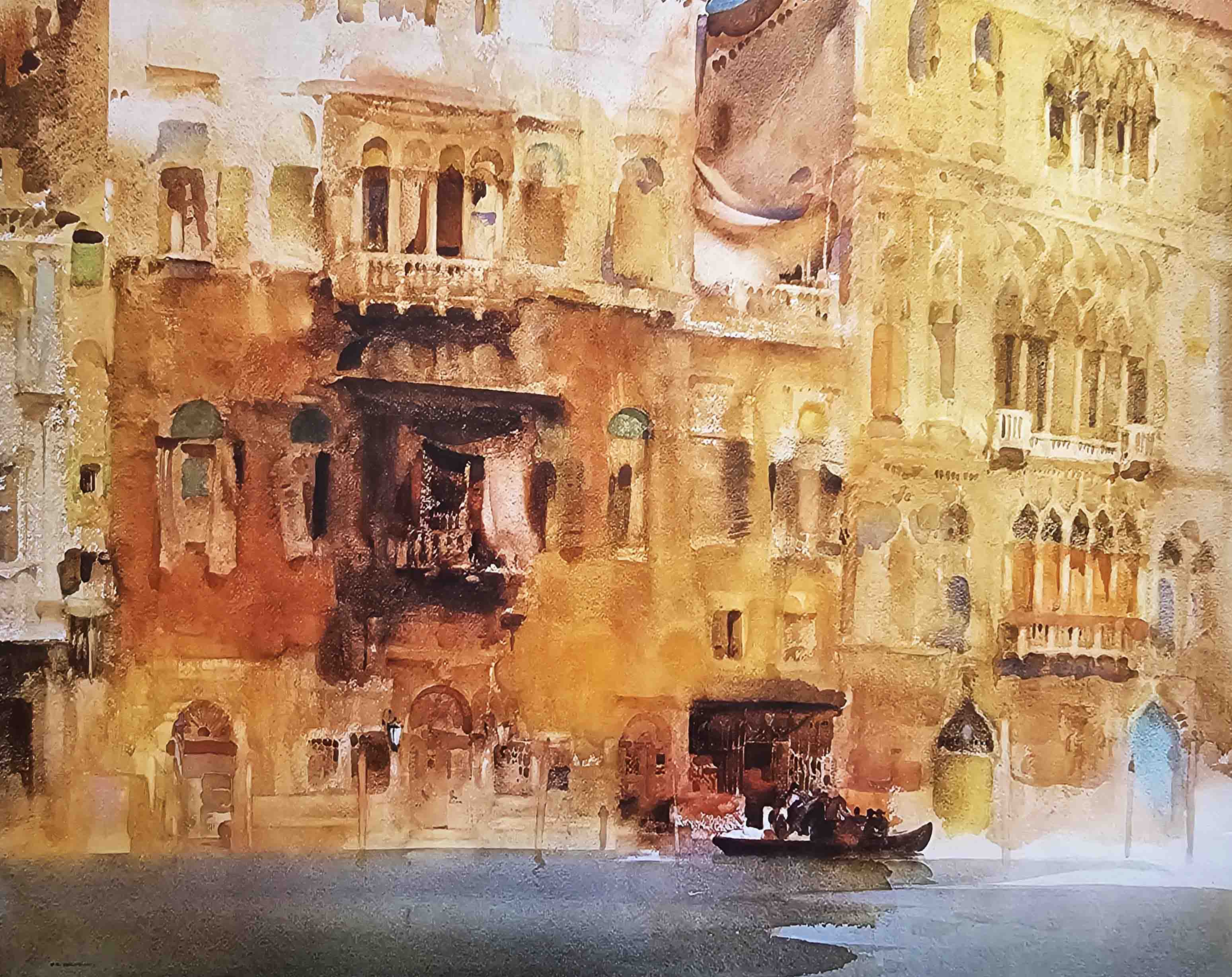 limited edition print, Palazzo on the Grand Canal, sir william russell flint